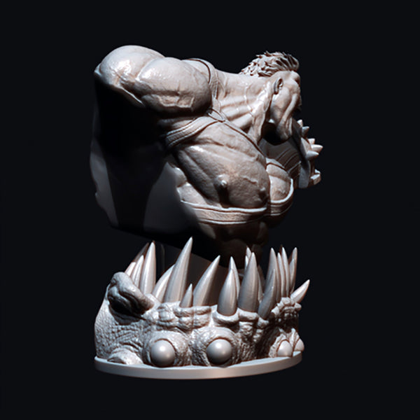 Hulk Bust 3D Model Ready to Print