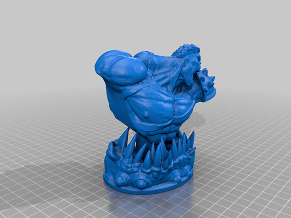 Hulk Bust 3D Model Ready to Print