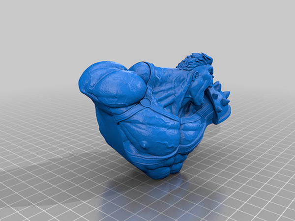 Hulk Bust 3D Model Ready to Print