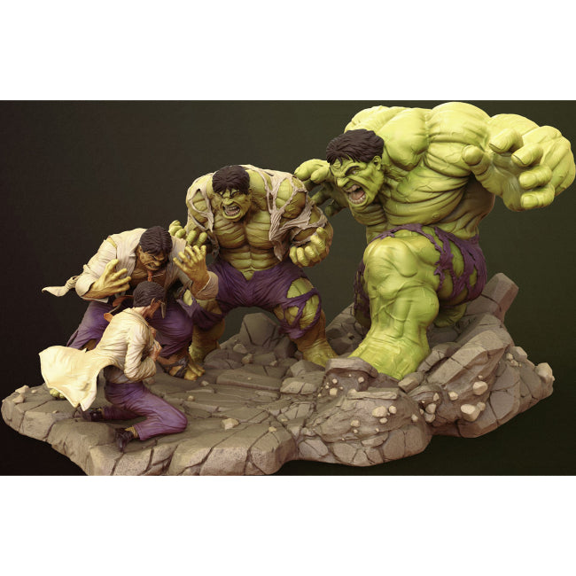 Hulk Diorama 3D Model Ready to Print STL