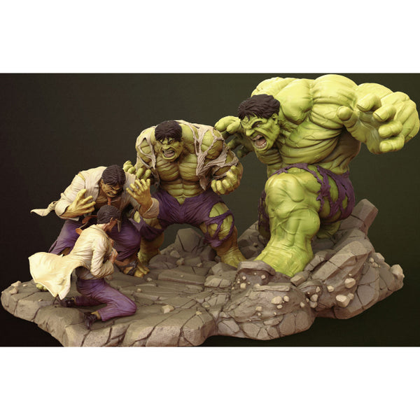 Hulk Diorama 3D Model Ready to Print STL