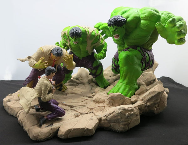 Hulk Diorama 3D Model Ready to Print STL