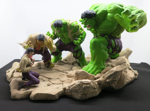 Hulk Diorama 3D Model Ready to Print STL
