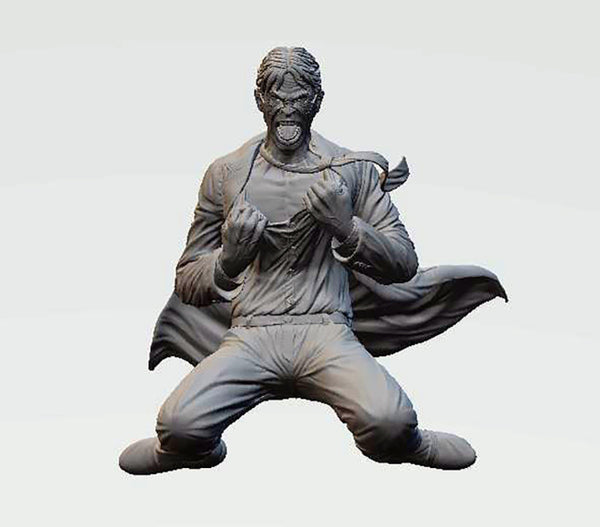 Hulk Diorama 3D Model Ready to Print STL