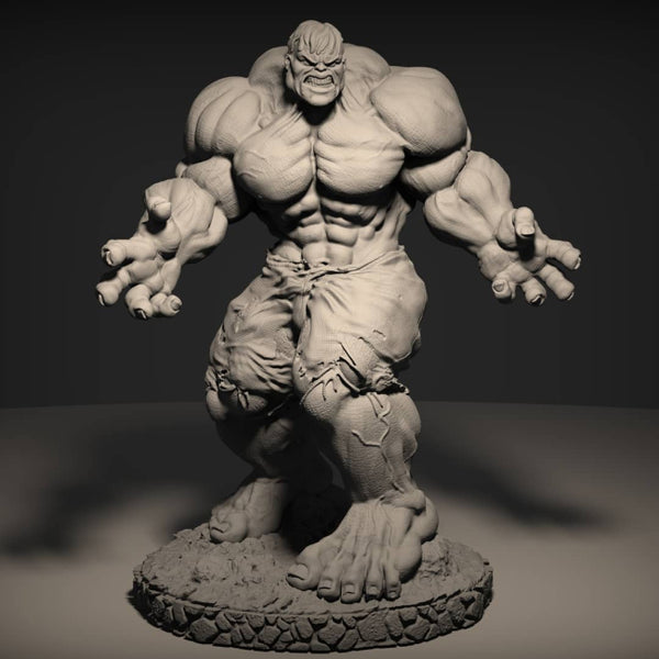 Hulk Marvel 3D Model Ready to Print STL