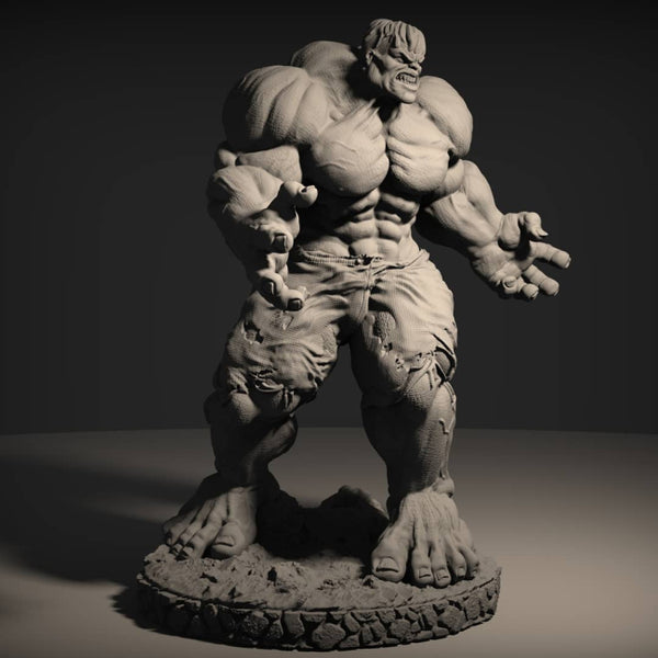 Hulk Marvel 3D Model Ready to Print STL