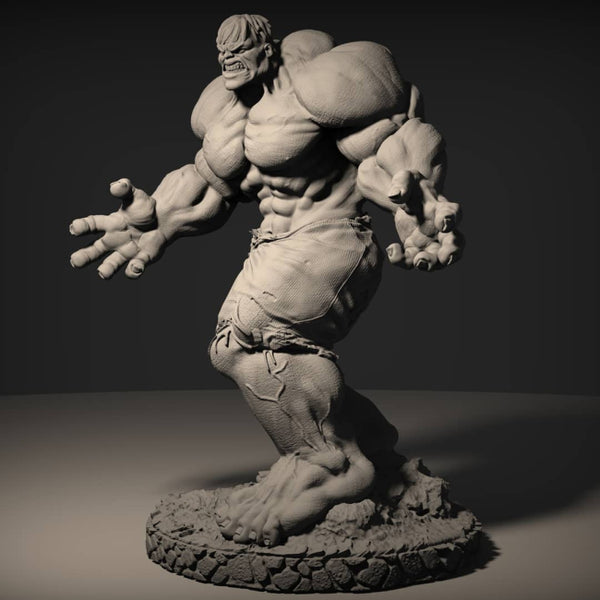 Hulk Marvel 3D Model Ready to Print STL