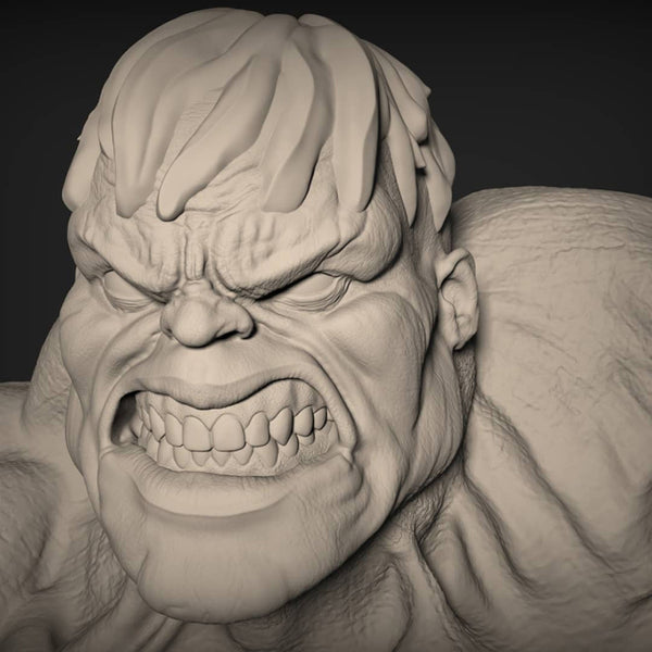 Hulk Marvel 3D Model Ready to Print STL