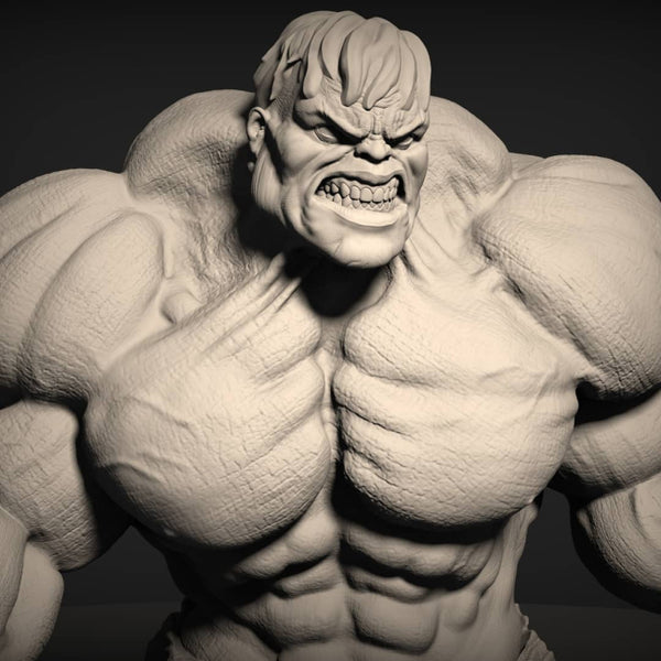 Hulk Marvel 3D Model Ready to Print STL