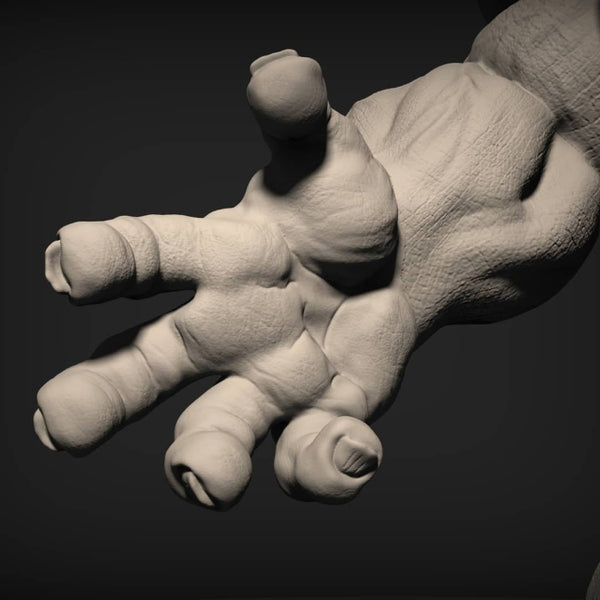 Hulk Marvel 3D Model Ready to Print STL