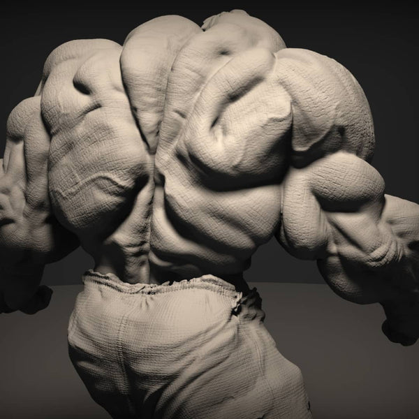 Hulk Marvel 3D Model Ready to Print STL