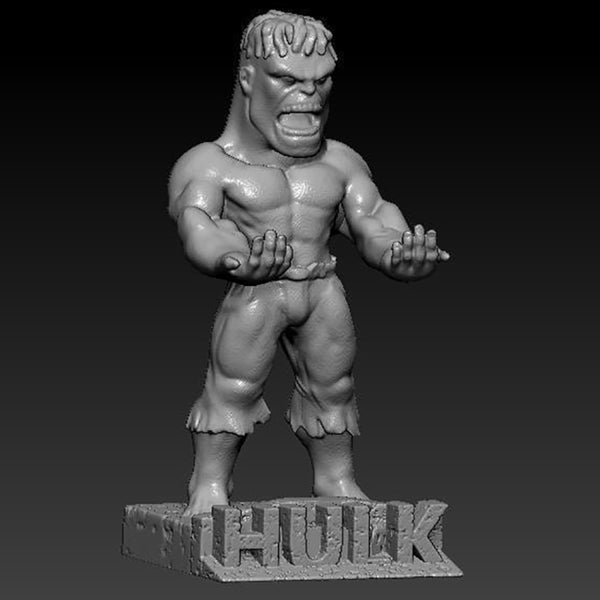 Hulk Phone Holder 3D Model Ready to Print