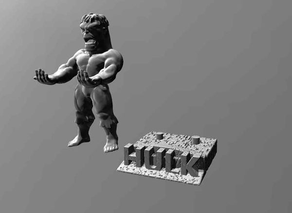 Hulk Phone Holder 3D Model Ready to Print