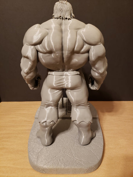 Hulk and Spiderman Diorama 3D Model Ready to Print