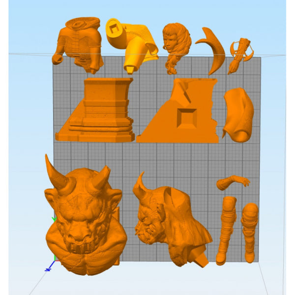 Huntress Dc Comic 3D Model Ready to Print