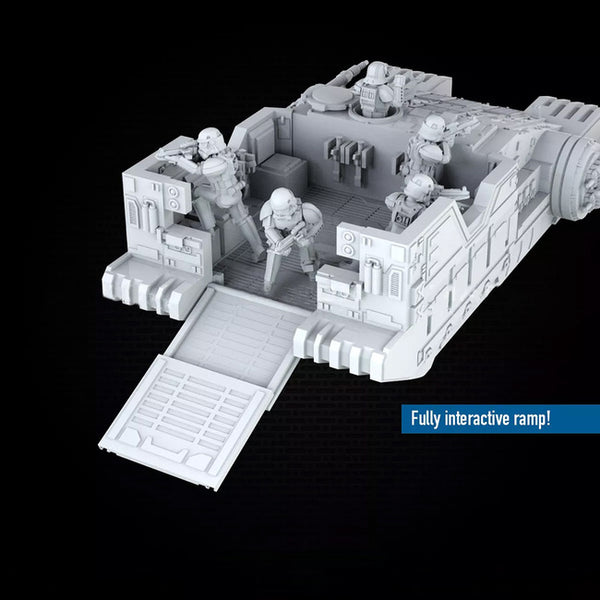 Imperial Assault Tank and Crew - Star Wars 3D Model Ready to Print