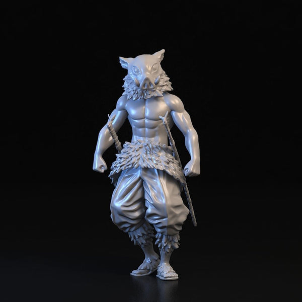 Inosuke Hashibira Demon Slayer 3D Model Ready to Print