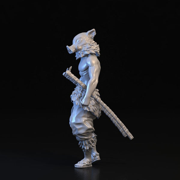Inosuke Hashibira Demon Slayer 3D Model Ready to Print