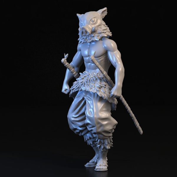 Inosuke Hashibira Demon Slayer 3D Model Ready to Print