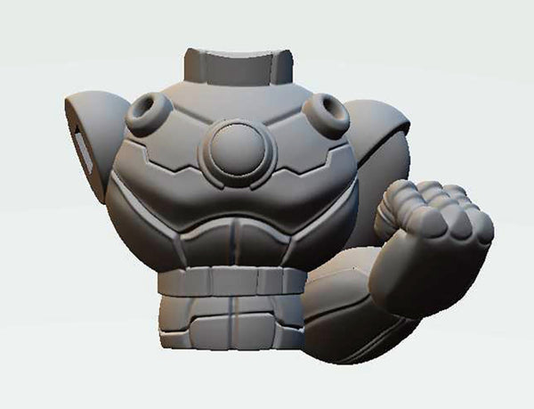 Iron Man Chibi 3D Model Ready to Print