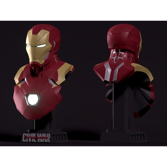 Iron Man Mark 46 Bust 3D Model Ready to Print