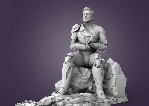 Iron Man Statue 3D Model Ready to Print