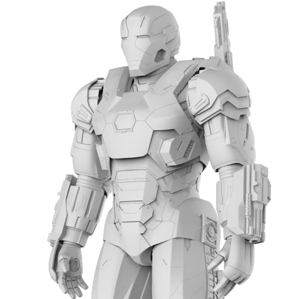 Iron Man War Machine Mark III Full Armor from Civil War 3D Print Model