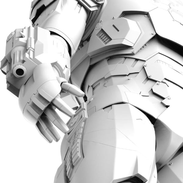 Iron Man War Machine Mark III Full Armor from Civil War 3D Print Model