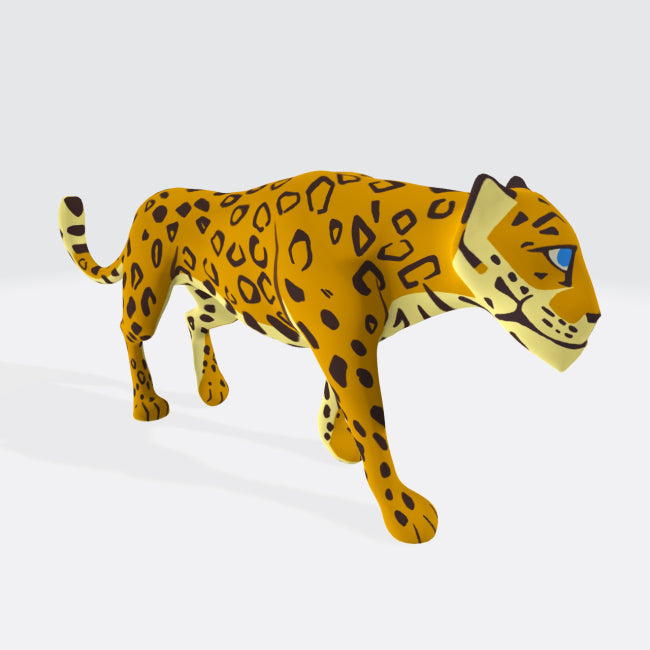 Jaguar Animal 3D Model Ready to Print