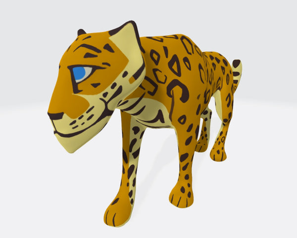 Jaguar Animal 3D Model Ready to Print