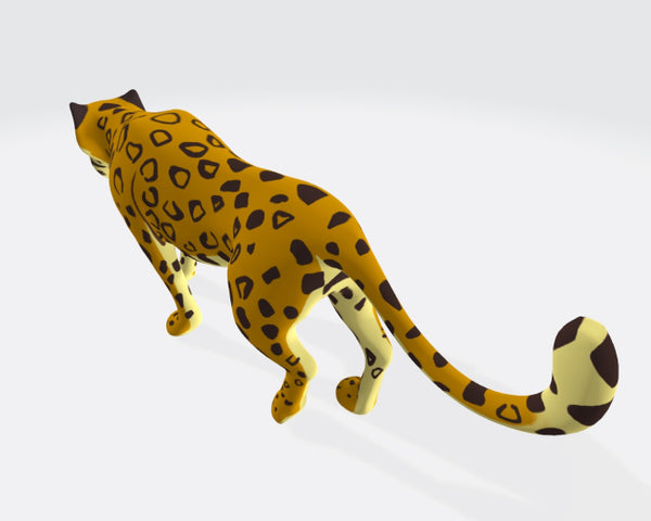 Jaguar Animal 3D Model Ready to Print