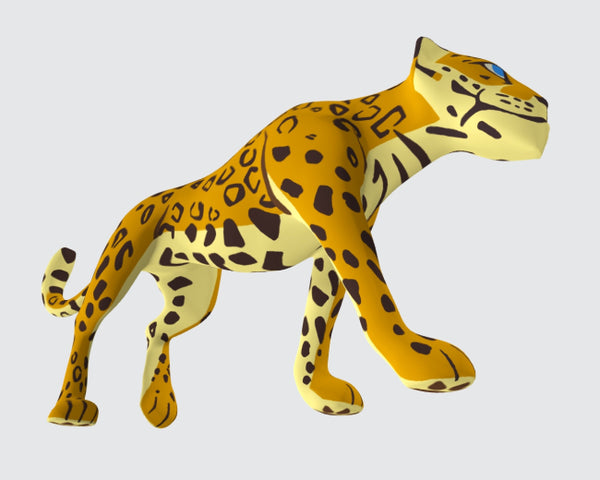 Jaguar Animal 3D Model Ready to Print