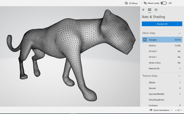 Jaguar Animal 3D Model Ready to Print