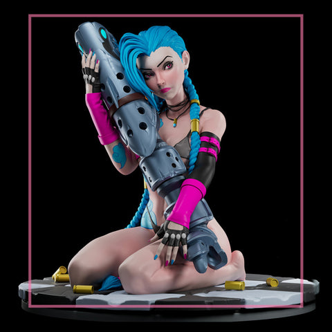 Jinx from League of Legends Ready for 3D Printing