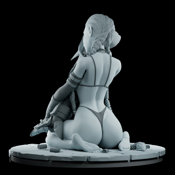 Jinx from League of Legends Ready for 3D Printing