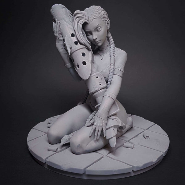 Jinx from League of Legends Ready for 3D Printing