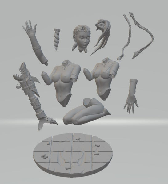 Jinx from League of Legends Ready for 3D Printing