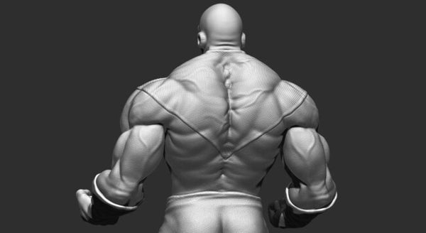 Jiren Dragon Ball Super 3D Model Ready to Print