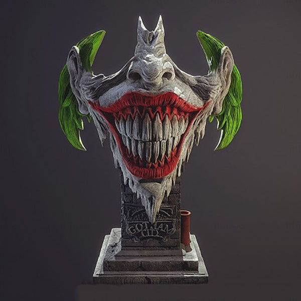 Joker Face from DC 3D Model Ready to Print