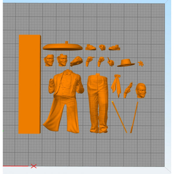 Joker Jack Nicholson from DC Comic 3D Model Ready to Print