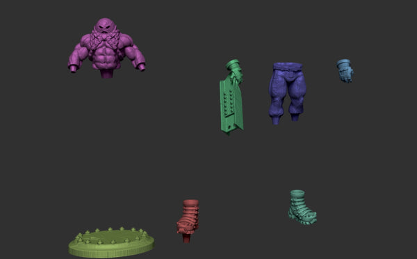 Juggernaut 3D Model Ready to Print