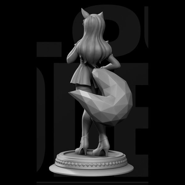 KDA All Out Ahri from League of Legends 3D Figurine Ready to Print