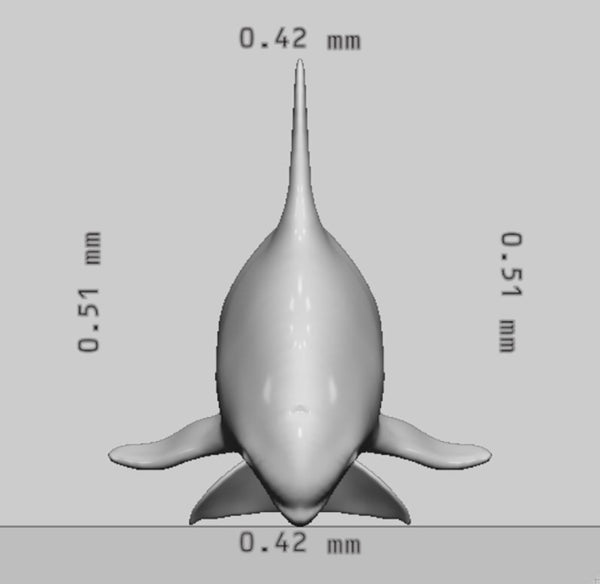 Killer Whale 3D Model Ready to Print