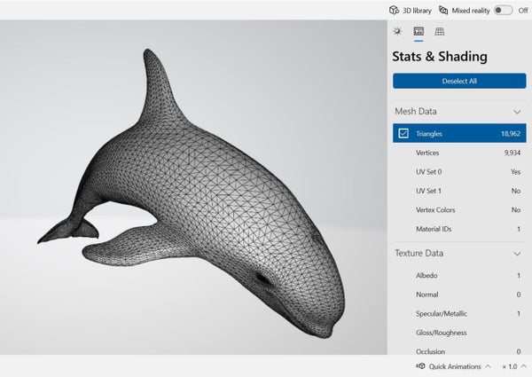 Killer Whale 3D Model Ready to Print