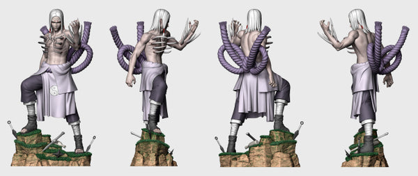 Kimimaro - Naruto 3D Model Ready to Print