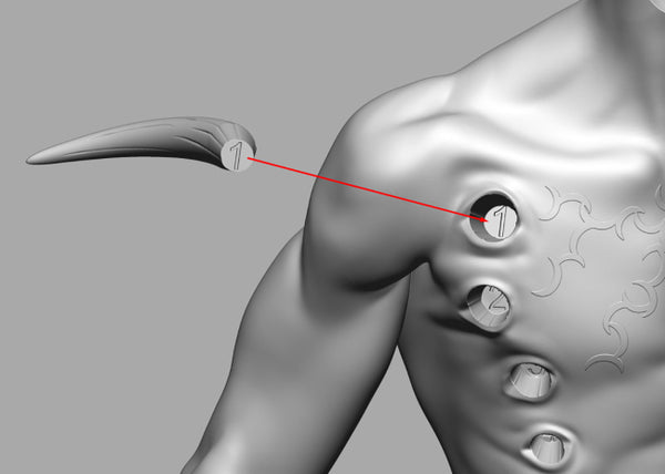 Kimimaro - Naruto 3D Model Ready to Print