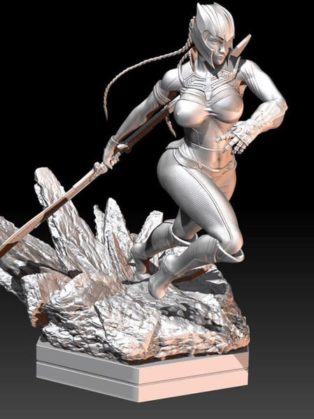 Lady Thanos 3D Model Ready to Print