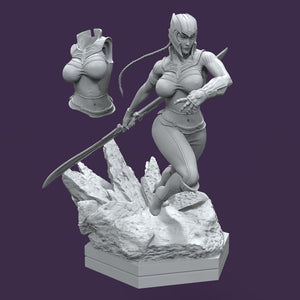 Lady Thanos 3D Model Ready to Print