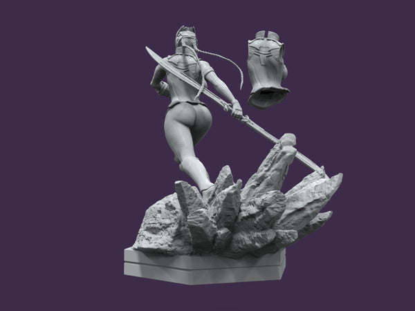 Lady Thanos 3D Model Ready to Print