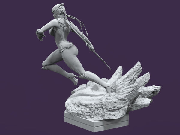 Lady Thanos 3D Model Ready to Print
